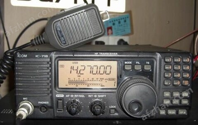 艾可慕IC-718短波單邊帶電臺 業余無線電愛好者的經典入門之選